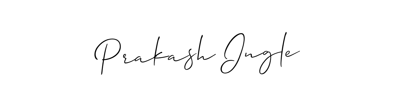 See photos of Prakash Ingle official signature by Spectra . Check more albums & portfolios. Read reviews & check more about Allison_Script font. Prakash Ingle signature style 2 images and pictures png