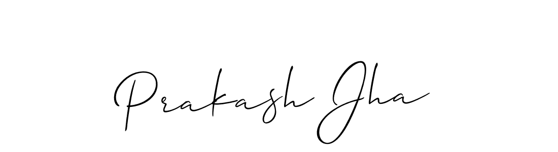 You should practise on your own different ways (Allison_Script) to write your name (Prakash Jha) in signature. don't let someone else do it for you. Prakash Jha signature style 2 images and pictures png