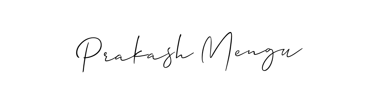 Once you've used our free online signature maker to create your best signature Allison_Script style, it's time to enjoy all of the benefits that Prakash Mengu name signing documents. Prakash Mengu signature style 2 images and pictures png