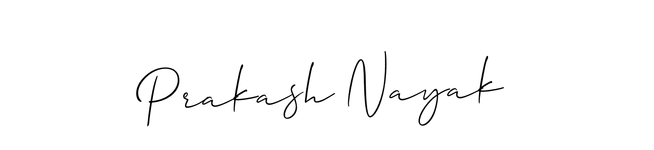 Similarly Allison_Script is the best handwritten signature design. Signature creator online .You can use it as an online autograph creator for name Prakash Nayak. Prakash Nayak signature style 2 images and pictures png