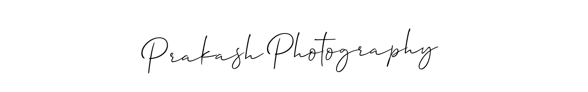 Similarly Allison_Script is the best handwritten signature design. Signature creator online .You can use it as an online autograph creator for name Prakash Photography. Prakash Photography signature style 2 images and pictures png