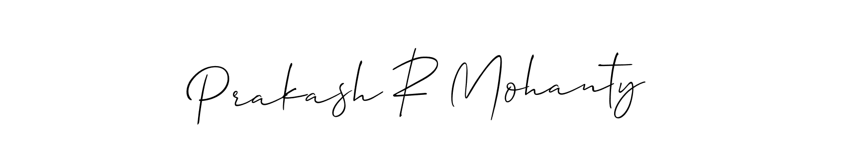 Make a beautiful signature design for name Prakash R Mohanty. Use this online signature maker to create a handwritten signature for free. Prakash R Mohanty signature style 2 images and pictures png