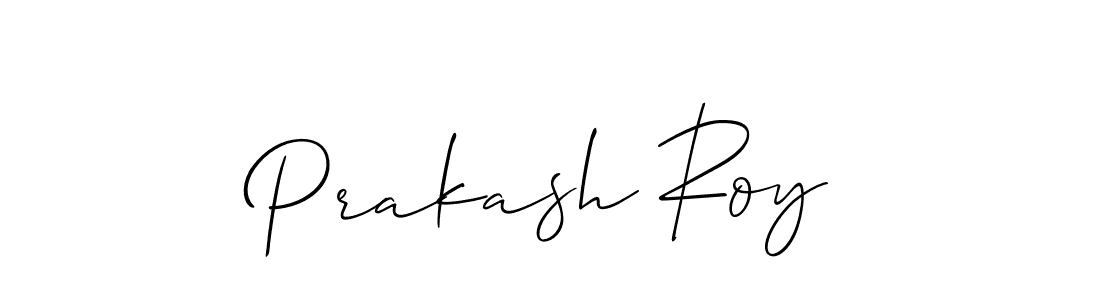 Use a signature maker to create a handwritten signature online. With this signature software, you can design (Allison_Script) your own signature for name Prakash Roy. Prakash Roy signature style 2 images and pictures png
