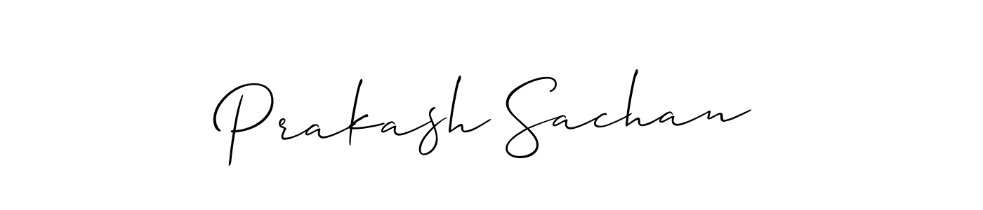 This is the best signature style for the Prakash Sachan name. Also you like these signature font (Allison_Script). Mix name signature. Prakash Sachan signature style 2 images and pictures png