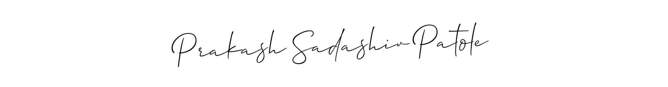 You should practise on your own different ways (Allison_Script) to write your name (Prakash Sadashiv Patole) in signature. don't let someone else do it for you. Prakash Sadashiv Patole signature style 2 images and pictures png