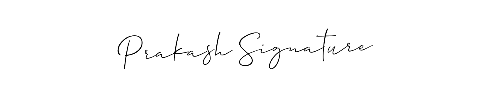 Also You can easily find your signature by using the search form. We will create Prakash Signature name handwritten signature images for you free of cost using Allison_Script sign style. Prakash Signature signature style 2 images and pictures png