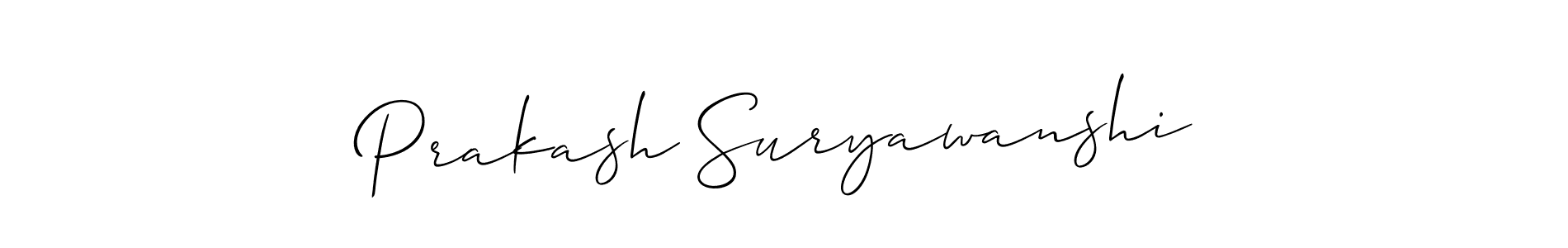 if you are searching for the best signature style for your name Prakash Suryawanshi. so please give up your signature search. here we have designed multiple signature styles  using Allison_Script. Prakash Suryawanshi signature style 2 images and pictures png