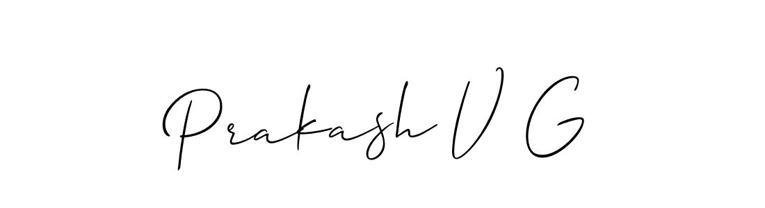 You can use this online signature creator to create a handwritten signature for the name Prakash V G. This is the best online autograph maker. Prakash V G signature style 2 images and pictures png