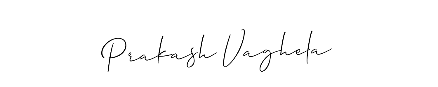 Make a beautiful signature design for name Prakash Vaghela. Use this online signature maker to create a handwritten signature for free. Prakash Vaghela signature style 2 images and pictures png