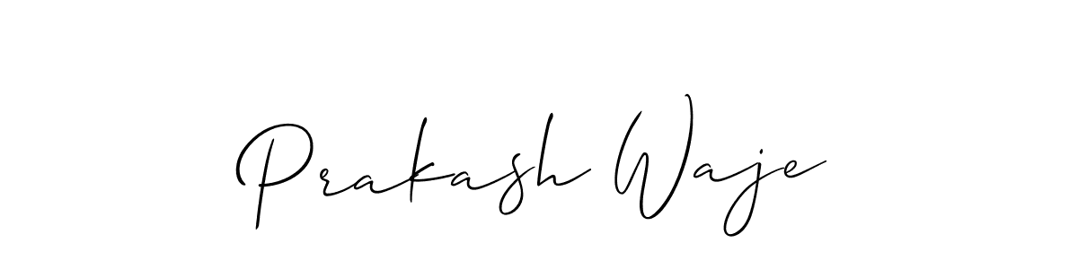 Here are the top 10 professional signature styles for the name Prakash Waje. These are the best autograph styles you can use for your name. Prakash Waje signature style 2 images and pictures png