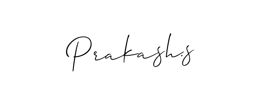 Similarly Allison_Script is the best handwritten signature design. Signature creator online .You can use it as an online autograph creator for name Prakash.s. Prakash.s signature style 2 images and pictures png