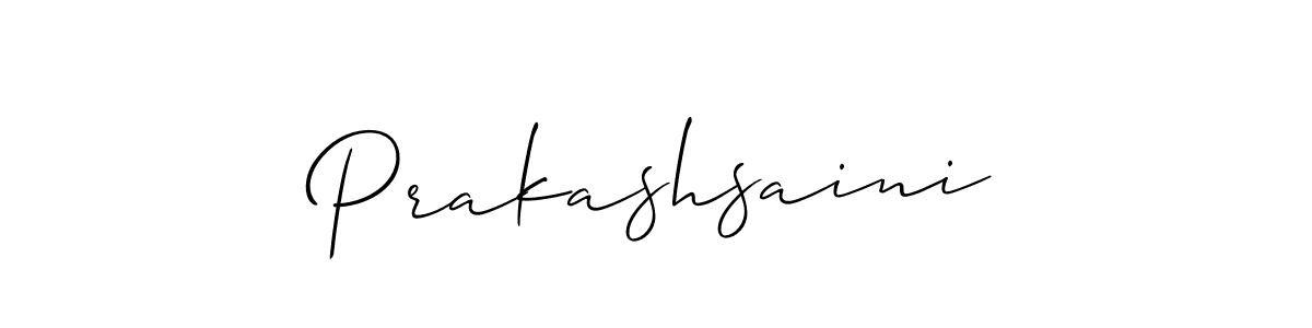 Once you've used our free online signature maker to create your best signature Allison_Script style, it's time to enjoy all of the benefits that Prakashsaini name signing documents. Prakashsaini signature style 2 images and pictures png