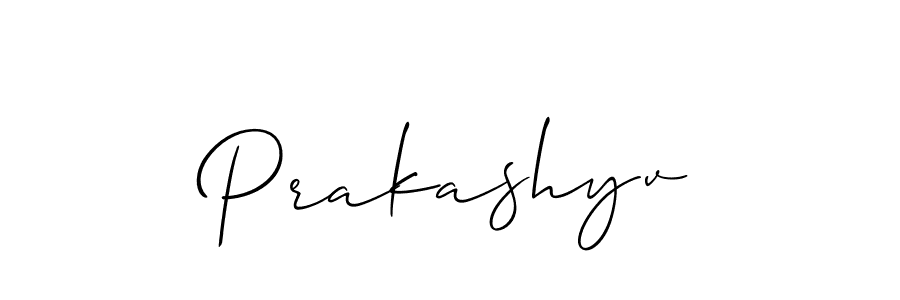 Prakashyv stylish signature style. Best Handwritten Sign (Allison_Script) for my name. Handwritten Signature Collection Ideas for my name Prakashyv. Prakashyv signature style 2 images and pictures png