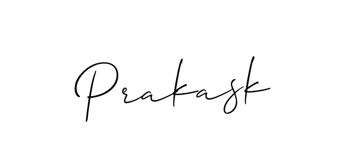 You can use this online signature creator to create a handwritten signature for the name Prakask. This is the best online autograph maker. Prakask signature style 2 images and pictures png