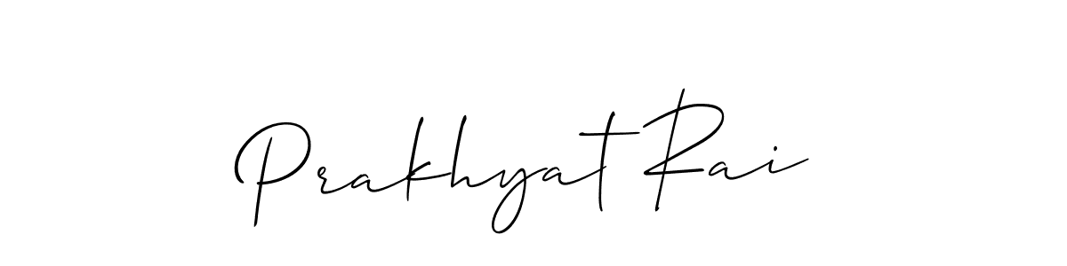 Best and Professional Signature Style for Prakhyat Rai. Allison_Script Best Signature Style Collection. Prakhyat Rai signature style 2 images and pictures png