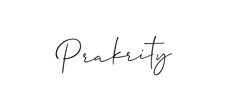 if you are searching for the best signature style for your name Prakrity. so please give up your signature search. here we have designed multiple signature styles  using Allison_Script. Prakrity signature style 2 images and pictures png