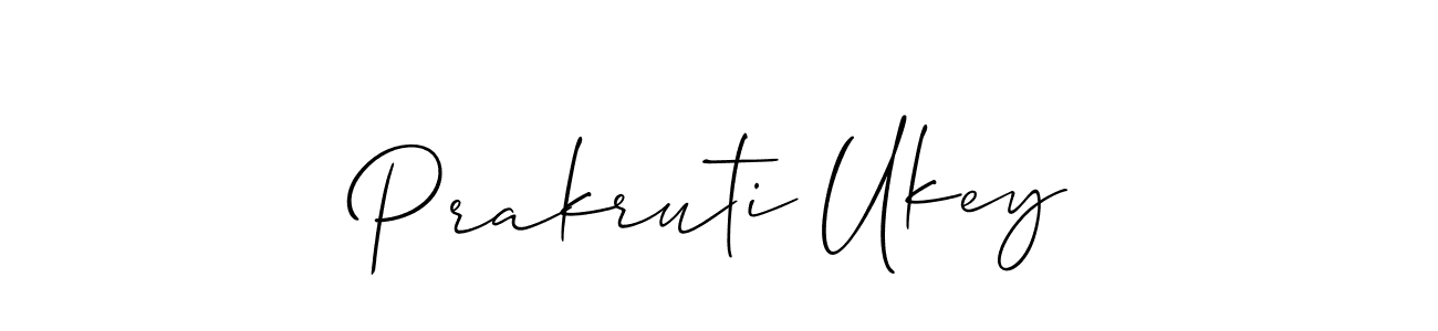 Best and Professional Signature Style for Prakruti Ukey. Allison_Script Best Signature Style Collection. Prakruti Ukey signature style 2 images and pictures png