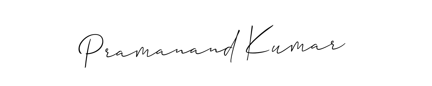 How to Draw Pramanand Kumar signature style? Allison_Script is a latest design signature styles for name Pramanand Kumar. Pramanand Kumar signature style 2 images and pictures png