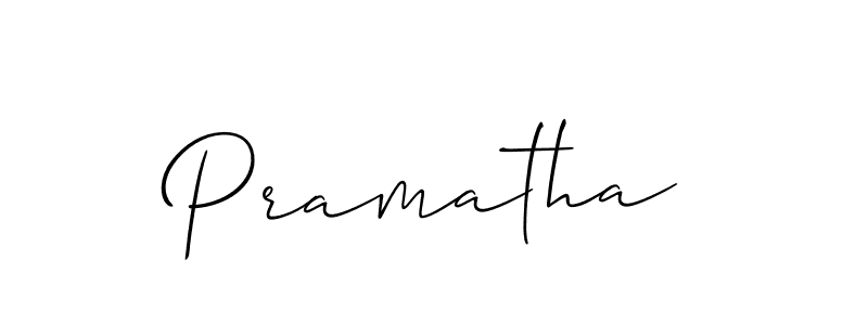 Also You can easily find your signature by using the search form. We will create Pramatha name handwritten signature images for you free of cost using Allison_Script sign style. Pramatha signature style 2 images and pictures png