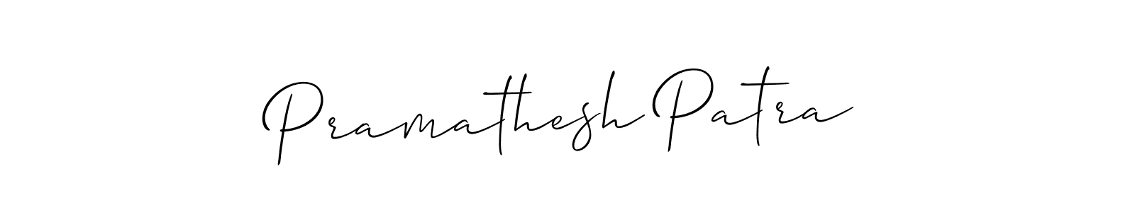 How to Draw Pramathesh Patra signature style? Allison_Script is a latest design signature styles for name Pramathesh Patra. Pramathesh Patra signature style 2 images and pictures png