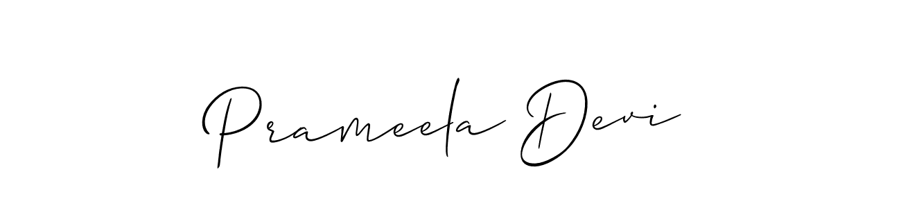 How to Draw Prameela Devi signature style? Allison_Script is a latest design signature styles for name Prameela Devi. Prameela Devi signature style 2 images and pictures png