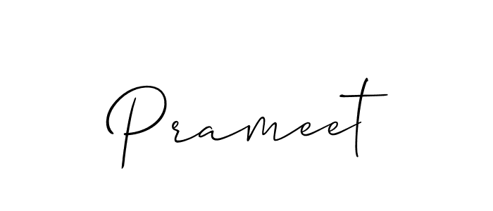 Make a beautiful signature design for name Prameet. Use this online signature maker to create a handwritten signature for free. Prameet signature style 2 images and pictures png