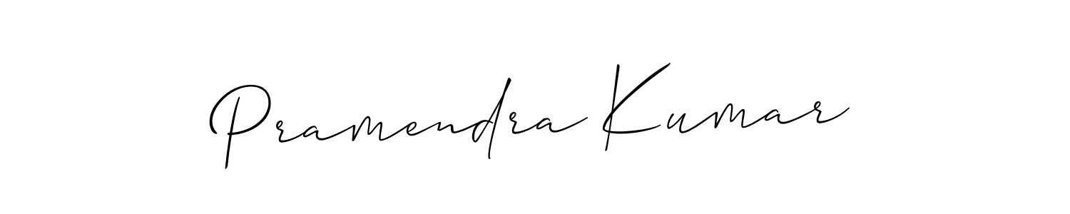Also You can easily find your signature by using the search form. We will create Pramendra Kumar name handwritten signature images for you free of cost using Allison_Script sign style. Pramendra Kumar signature style 2 images and pictures png
