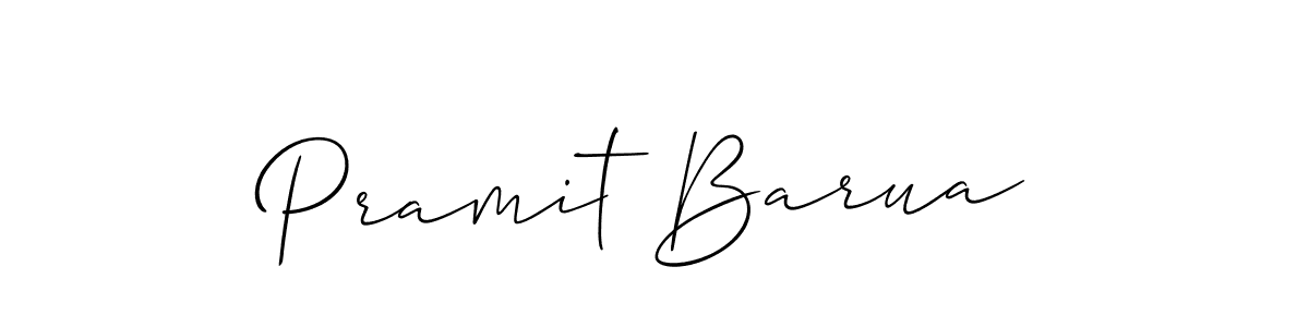 Best and Professional Signature Style for Pramit Barua. Allison_Script Best Signature Style Collection. Pramit Barua signature style 2 images and pictures png