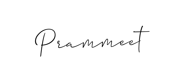 Make a beautiful signature design for name Prammeet. Use this online signature maker to create a handwritten signature for free. Prammeet signature style 2 images and pictures png