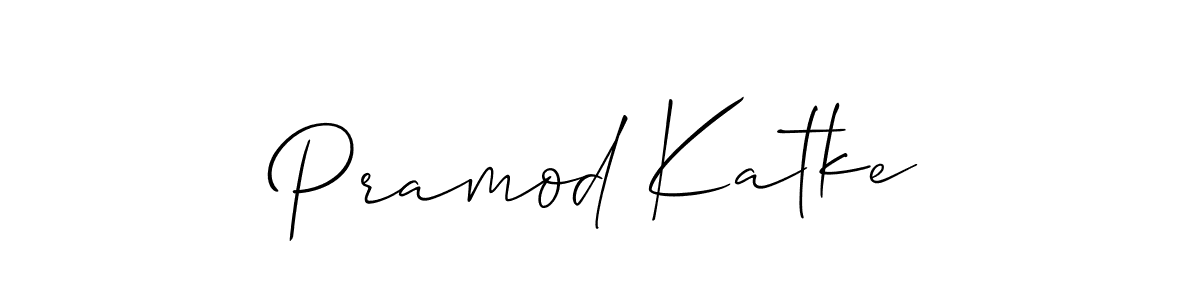 Make a beautiful signature design for name Pramod Katke. Use this online signature maker to create a handwritten signature for free. Pramod Katke signature style 2 images and pictures png