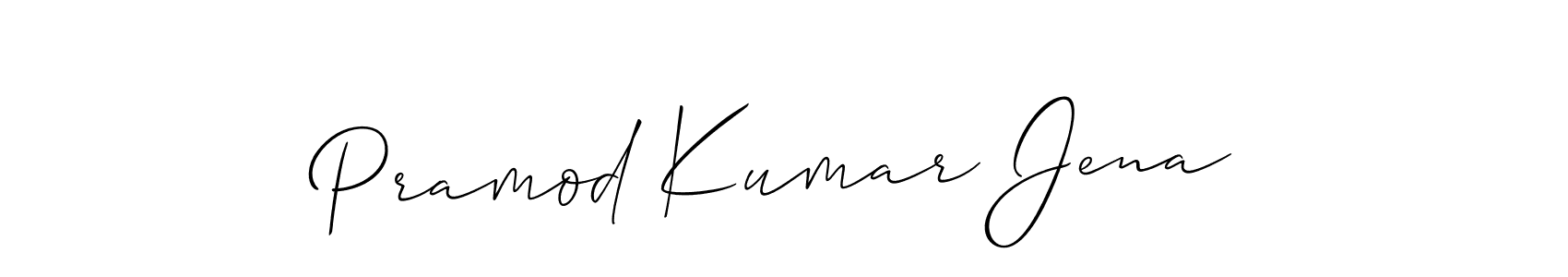 Once you've used our free online signature maker to create your best signature Allison_Script style, it's time to enjoy all of the benefits that Pramod Kumar Jena name signing documents. Pramod Kumar Jena signature style 2 images and pictures png