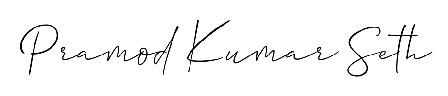Personalize your online presence with Pramod Kumar Seth signature rendered in elegant Allison_Script font. Great for website footers and blogs. Pramod Kumar Seth signature style 2 images and pictures png