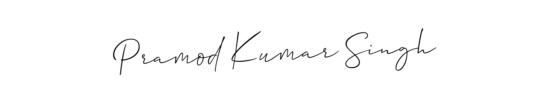 It looks lik you need a new signature style for name Pramod Kumar Singh. Design unique handwritten (Allison_Script) signature with our free signature maker in just a few clicks. Pramod Kumar Singh signature style 2 images and pictures png