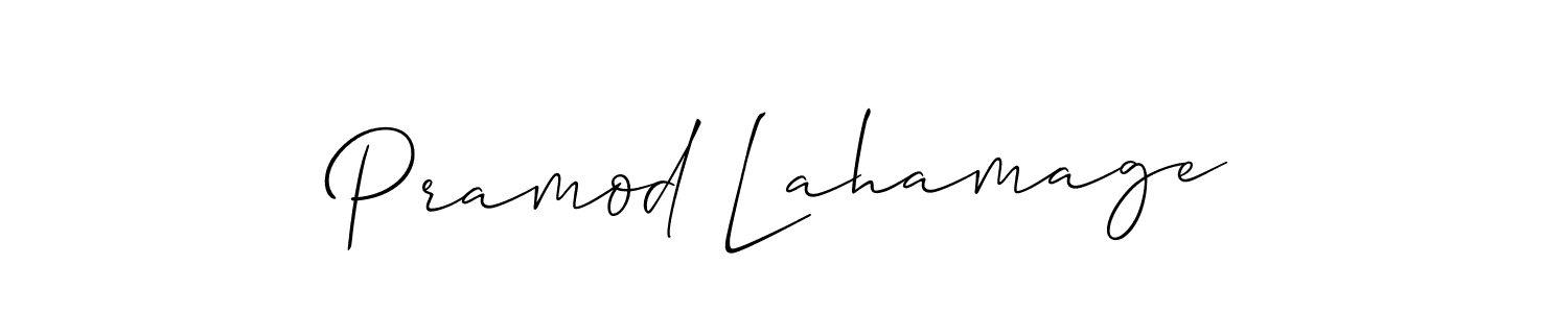 See photos of Pramod Lahamage official signature by Spectra . Check more albums & portfolios. Read reviews & check more about Allison_Script font. Pramod Lahamage signature style 2 images and pictures png