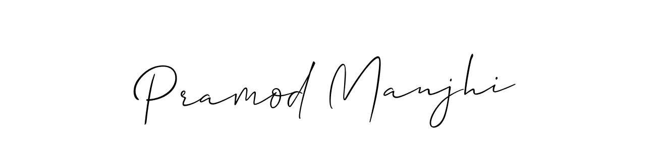 Make a beautiful signature design for name Pramod Manjhi. Use this online signature maker to create a handwritten signature for free. Pramod Manjhi signature style 2 images and pictures png