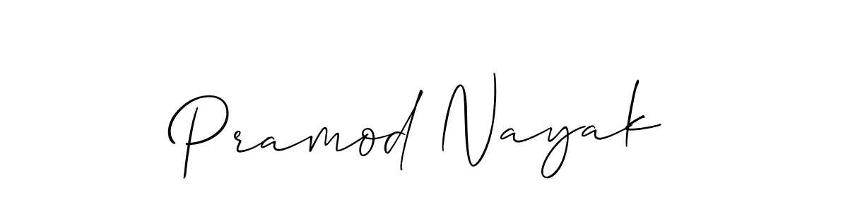 Also You can easily find your signature by using the search form. We will create Pramod Nayak name handwritten signature images for you free of cost using Allison_Script sign style. Pramod Nayak signature style 2 images and pictures png