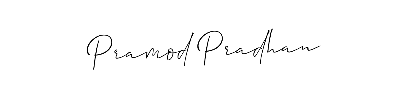 Here are the top 10 professional signature styles for the name Pramod Pradhan. These are the best autograph styles you can use for your name. Pramod Pradhan signature style 2 images and pictures png