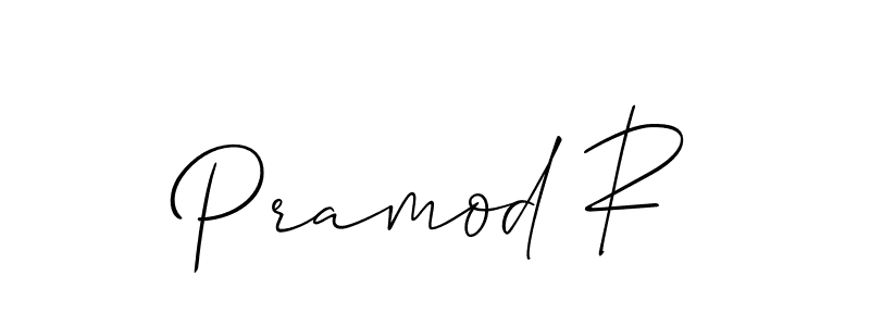 Once you've used our free online signature maker to create your best signature Allison_Script style, it's time to enjoy all of the benefits that Pramod R name signing documents. Pramod R signature style 2 images and pictures png