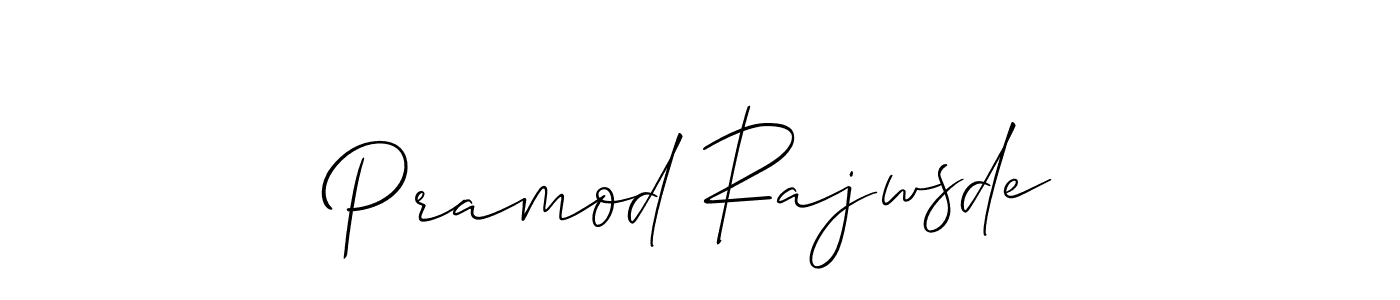 Make a beautiful signature design for name Pramod Rajwsde. Use this online signature maker to create a handwritten signature for free. Pramod Rajwsde signature style 2 images and pictures png
