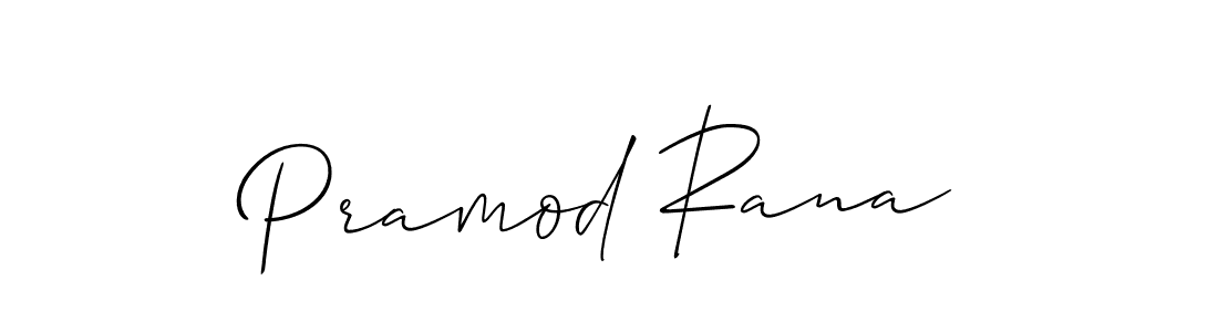 Similarly Allison_Script is the best handwritten signature design. Signature creator online .You can use it as an online autograph creator for name Pramod Rana. Pramod Rana signature style 2 images and pictures png