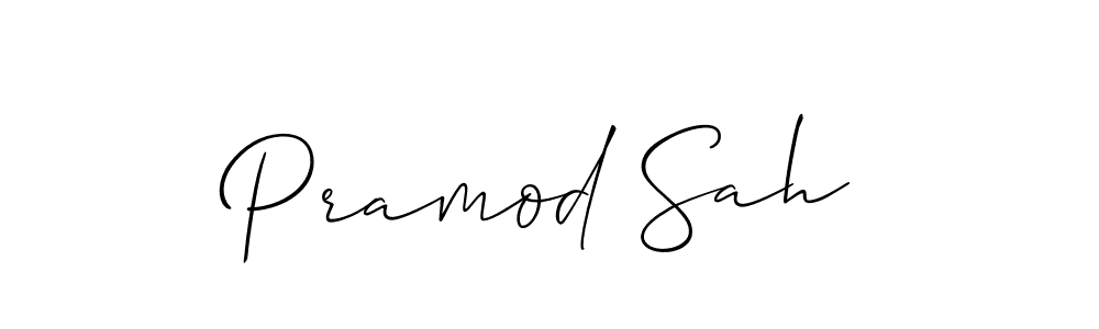 Once you've used our free online signature maker to create your best signature Allison_Script style, it's time to enjoy all of the benefits that Pramod Sah name signing documents. Pramod Sah signature style 2 images and pictures png