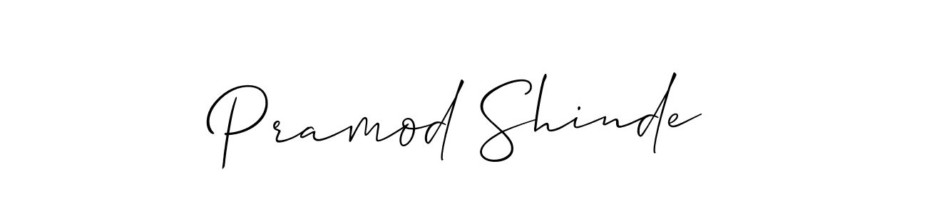 How to Draw Pramod Shinde signature style? Allison_Script is a latest design signature styles for name Pramod Shinde. Pramod Shinde signature style 2 images and pictures png