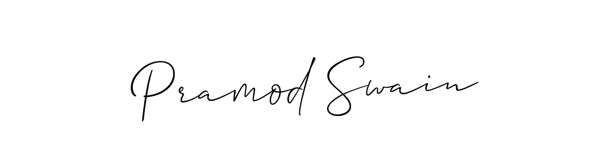 This is the best signature style for the Pramod Swain name. Also you like these signature font (Allison_Script). Mix name signature. Pramod Swain signature style 2 images and pictures png