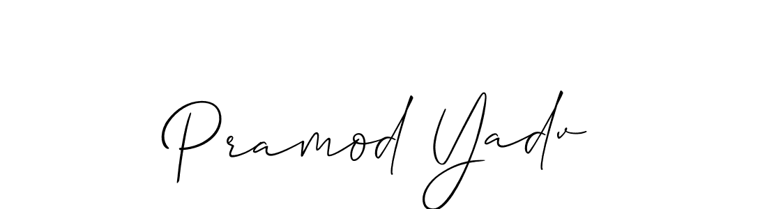 Once you've used our free online signature maker to create your best signature Allison_Script style, it's time to enjoy all of the benefits that Pramod Yadv name signing documents. Pramod Yadv signature style 2 images and pictures png