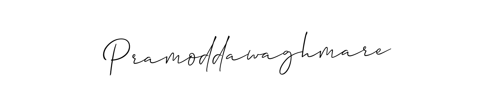 How to Draw Pramoddawaghmare signature style? Allison_Script is a latest design signature styles for name Pramoddawaghmare. Pramoddawaghmare signature style 2 images and pictures png