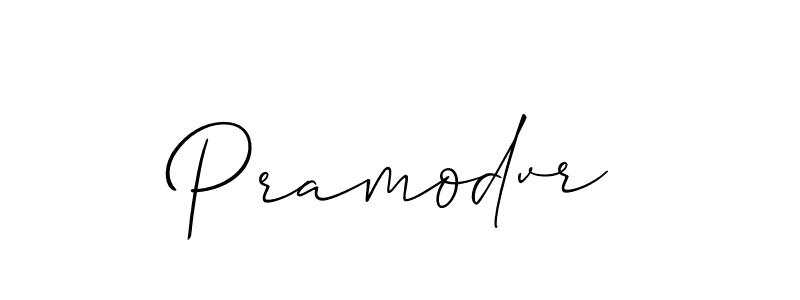 You should practise on your own different ways (Allison_Script) to write your name (Pramodvr) in signature. don't let someone else do it for you. Pramodvr signature style 2 images and pictures png