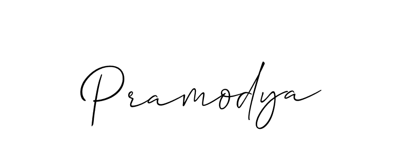 if you are searching for the best signature style for your name Pramodya. so please give up your signature search. here we have designed multiple signature styles  using Allison_Script. Pramodya signature style 2 images and pictures png