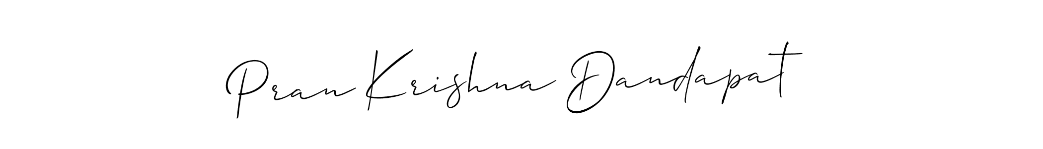 Make a beautiful signature design for name Pran Krishna Dandapat. Use this online signature maker to create a handwritten signature for free. Pran Krishna Dandapat signature style 2 images and pictures png