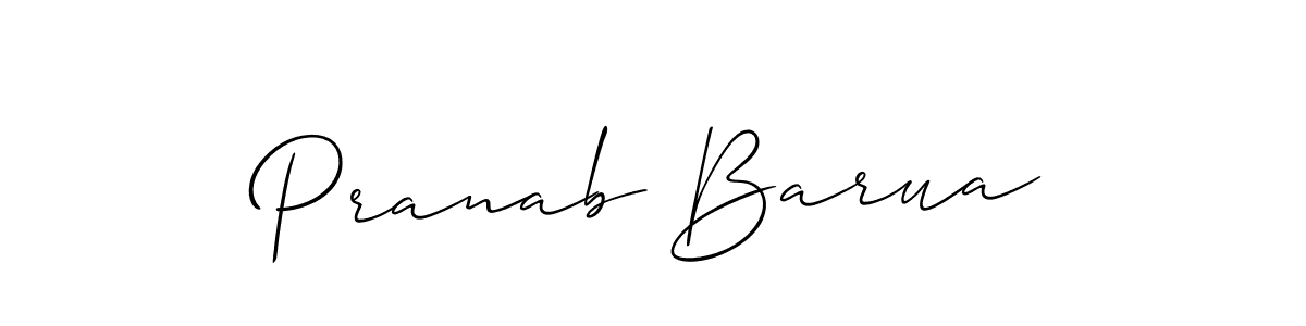 Best and Professional Signature Style for Pranab Barua. Allison_Script Best Signature Style Collection. Pranab Barua signature style 2 images and pictures png