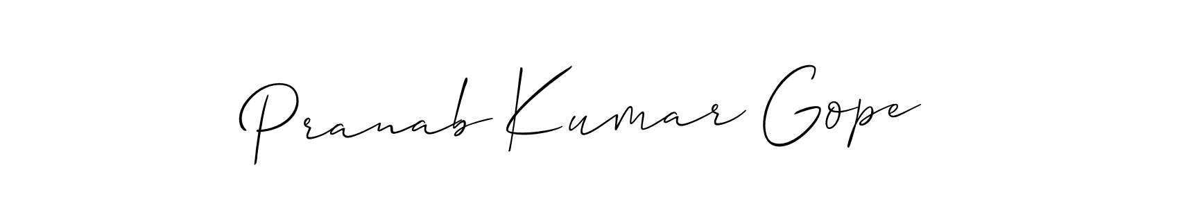 Once you've used our free online signature maker to create your best signature Allison_Script style, it's time to enjoy all of the benefits that Pranab Kumar Gope name signing documents. Pranab Kumar Gope signature style 2 images and pictures png